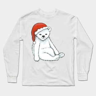 Christmas Polar Bear Cub Long Sleeve T-Shirt